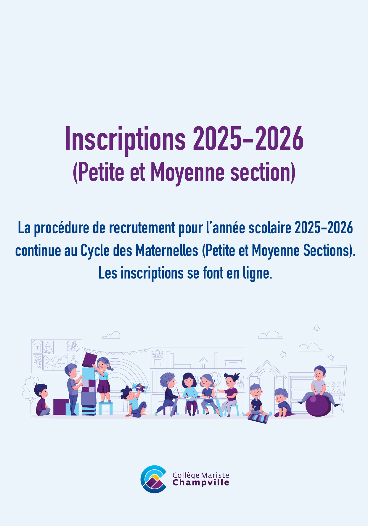 Inscriptions 2025-2026